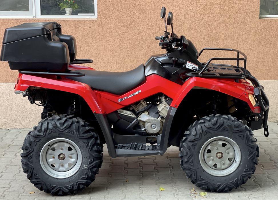 Atv Can Am Outlander 800cc R 4x4 2009 /Face-Lift / Recent adus din Germania  / 6160km / Impecabil ! (Bombardier)