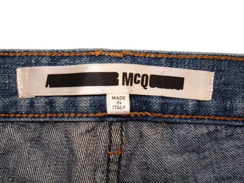 Дамски дънки в стил пачуърк от Alexander Mcqueen  модел "Patti"