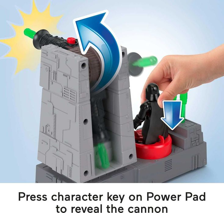 Fisher-Price Star Wars Death Star с металлическим Дартом Вейдером