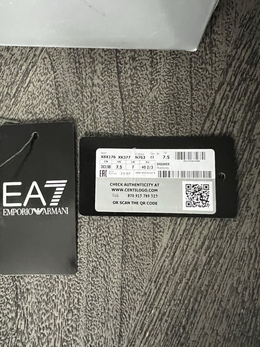 Adidas EA7  Crusher sonic knit