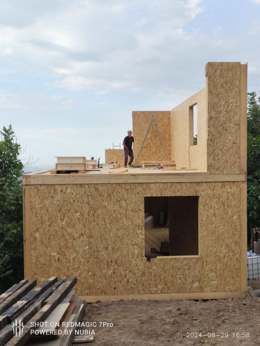 Каркасный дом сип