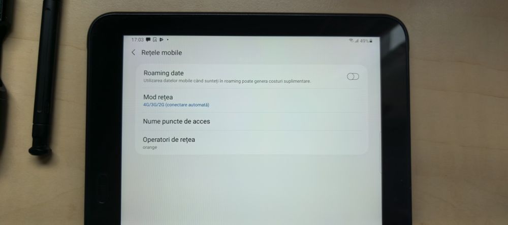 Samsung Galaxy Tab Active PRO 10.1"_SIM 4G_64GB_4GB RAM_HUSA/PEN_NOUA
