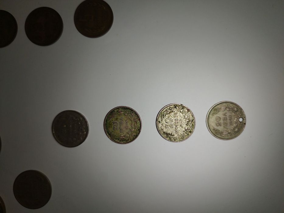Български монети от 1962г.