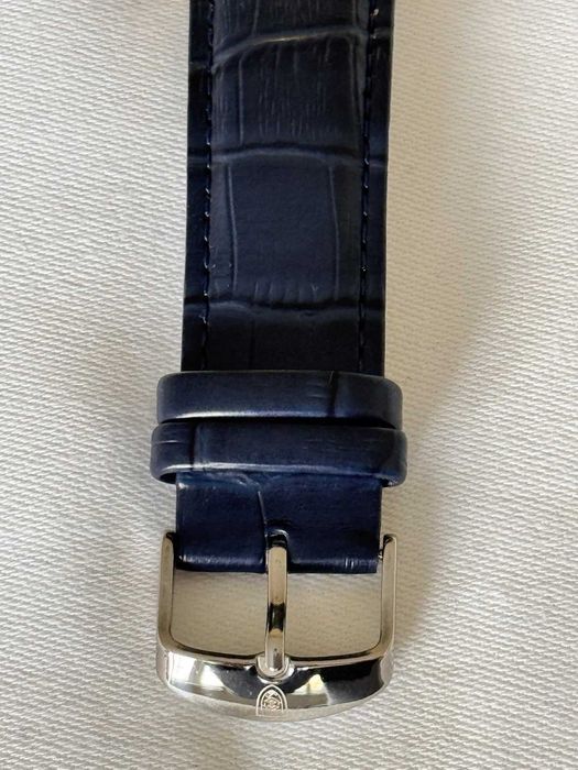 Мъжки часовник POEDAGAR – кварцов, хронограф, водоустойчив златист син