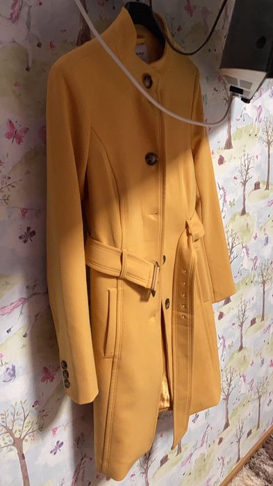 Trench galben mustar Nou,mărime.L