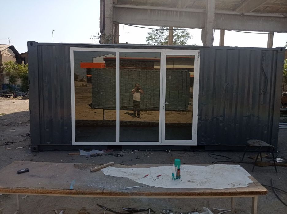 Контейнер Домик Офис Контейнер магазин Металлоконструкции Готовы Конст