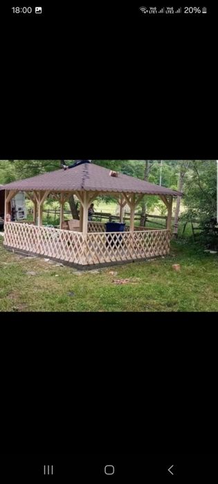 Terase si foișoare din lemn