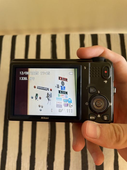 Nikon Coolpix S9100 Black - Zoom 18x - Baterie Nouă + Card (Cititi!)