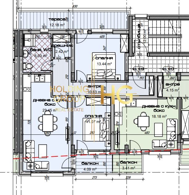 Продава се Тристаен апартамент в Варна, Изгрев - 113 кв.м за 1071 €/кв.м - Снимка #1