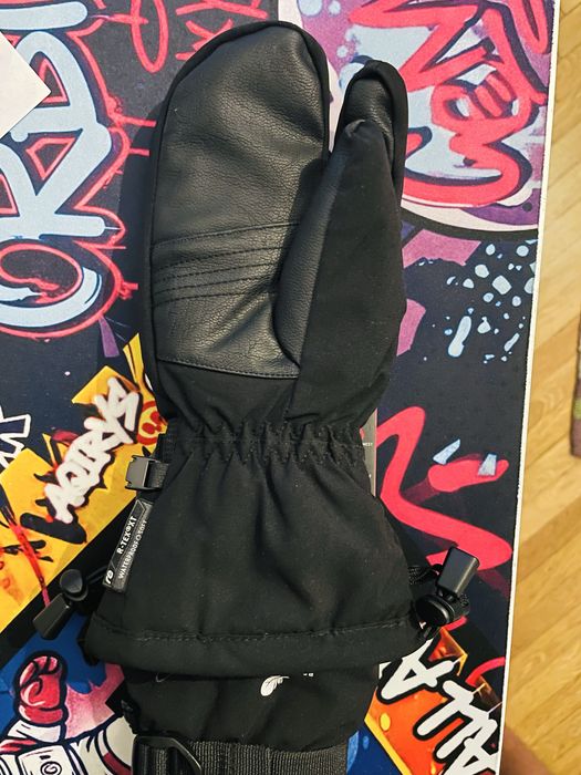Manusi ski baieti Reusch R-TEX XT Junior Lobster, negru