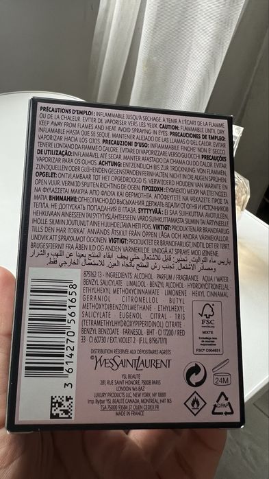 Парфюм YvesSaintLaurent оргинал