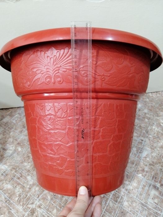 Горшок для растений, с поддоном