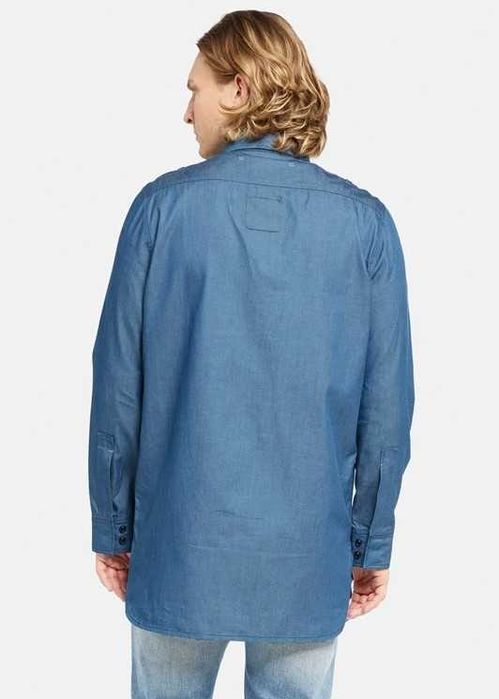 Нова Дънкова Риза с дълъг ръкав G-star, L размер