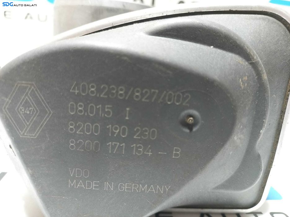 Clapeta Acceleratie Renault Scenic 2 1.6 16V 2002 - 2009 Cod 8200190230 8200171134 [X4021]