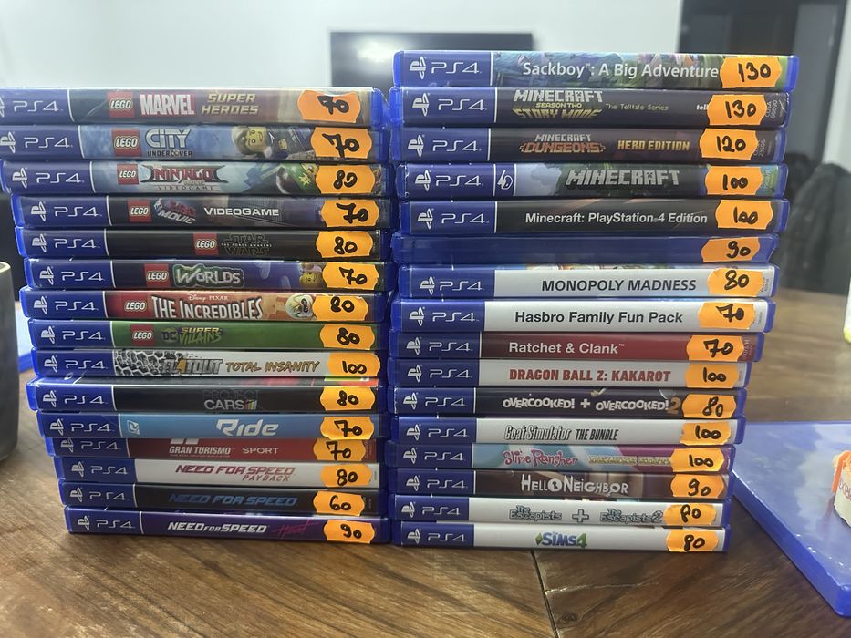 Colectie lot jocurii copii- ps4/5