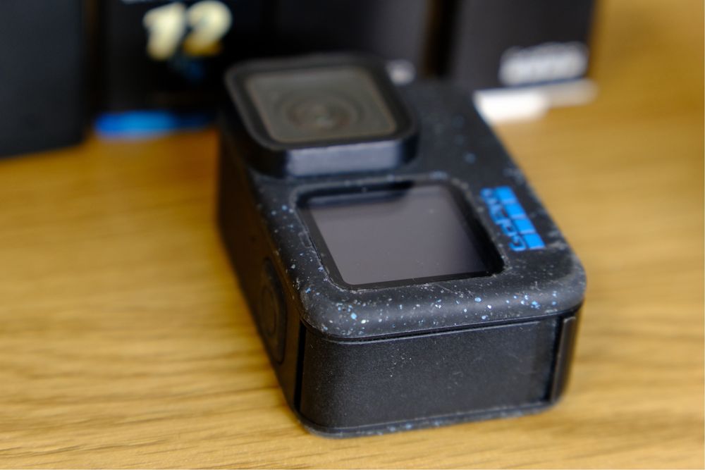 GoPro 12 Black + Max Lens Mod 2.0 + 3 baterii