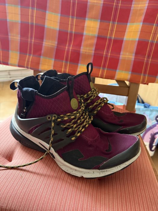 Nike air presto mid Bordeaux