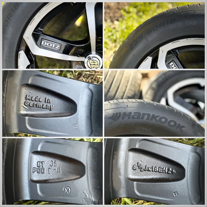 Roti Dotz pe 18 complete, stare foarte buna!!