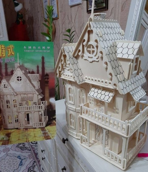 Эко домик ,развивающий для детей