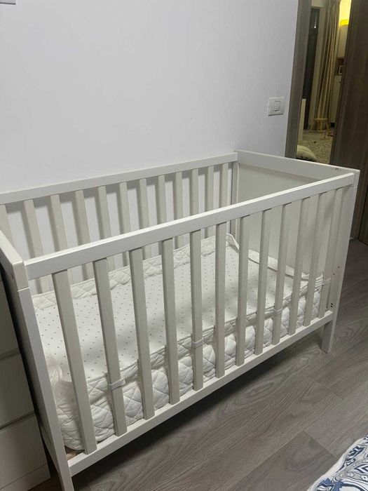 Patut copil (bebe) IKEA + saltea