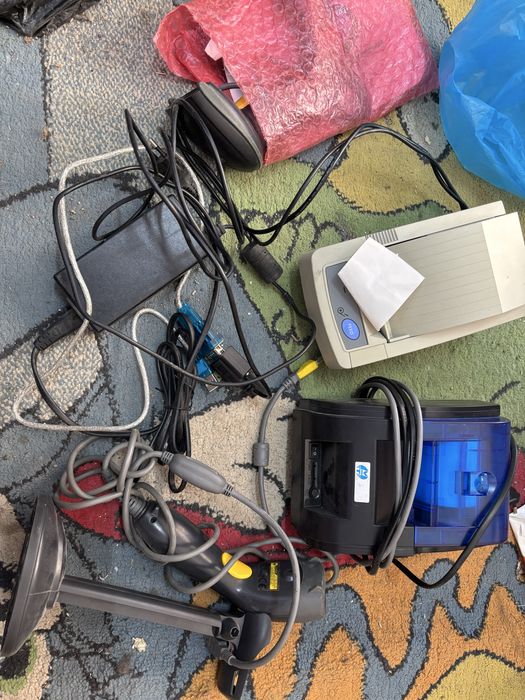 принтеры чеков +сканеры