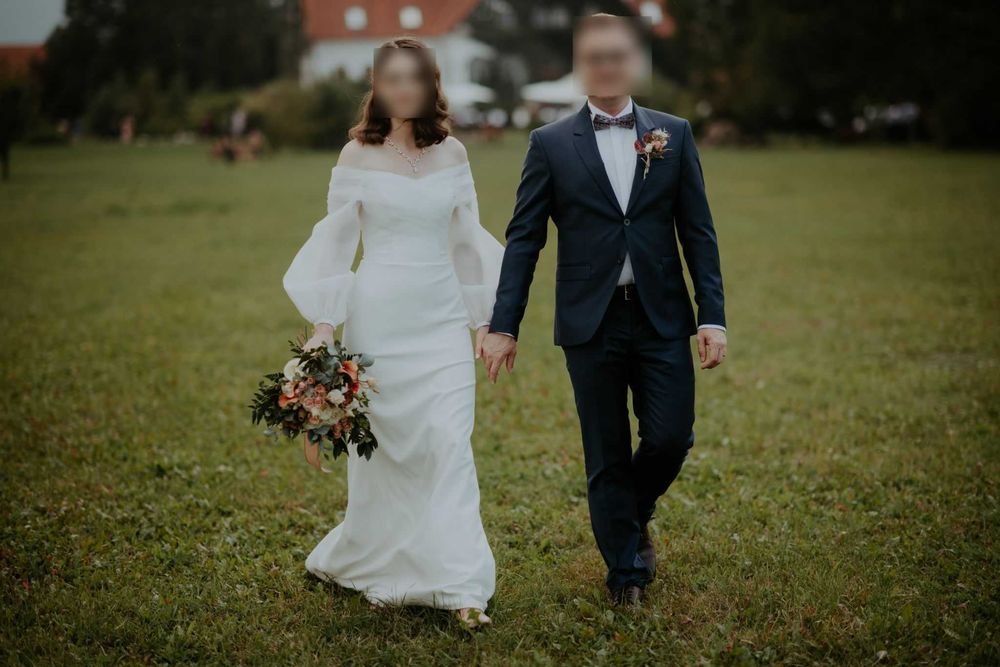 Rochie de mireasă creatie originala artist Romana G. Urmanczy (Cluj)