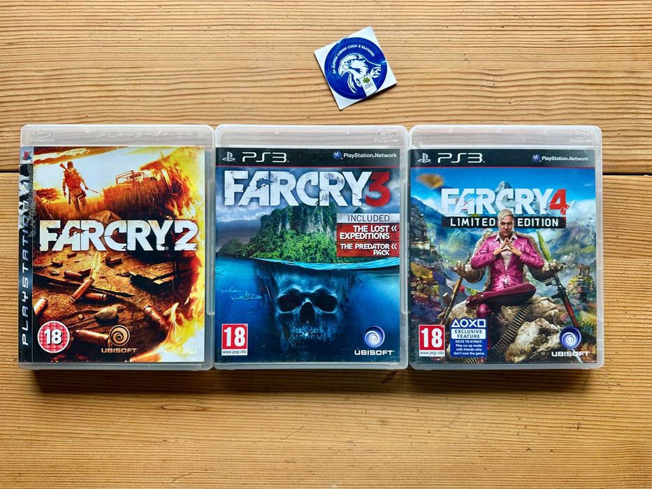 Far Cry Колекция Far Cry 2 + Far Cry 3 + Far Cry 4 PlayStation 3 PS3