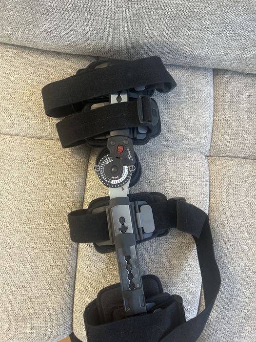 Ортеза ползвана 20 дни с градуси за регулиране