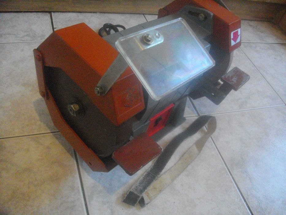 500 Вата Руски Ел.Шмиргел ТЕМП ТУ16 ф180мм Отличен Комбиниран 14кг