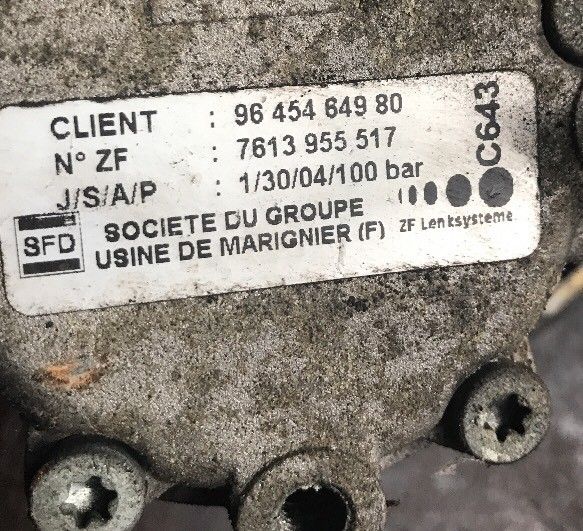 Помпа за серво управление 2.2 HDi 2 0 за Citroen, Peugeot Jumper, Boxer 9645464980