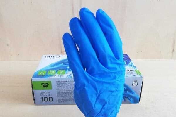 БЕЗПЛАТНА ДОСТАВКА! Нитрилни Сини Еднократни Ръкавици Нитрил