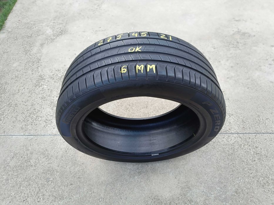O anvelopa vara 275 45 21 pirelli p zero pz4 profil de 6 mm