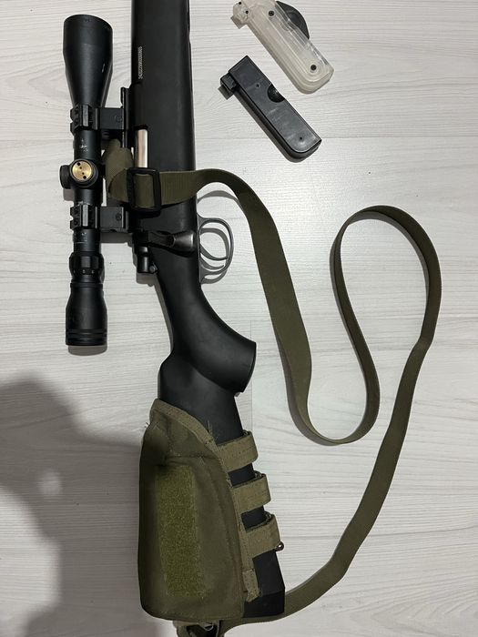 Replica Sniper JG BAR-10 / VSR-10 + Luneta, Amortizor, Sling (Curea)