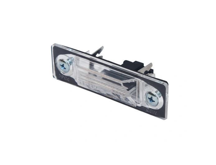 Lampa numar inmatriculare Seat Alhambra, 02.2001-06.2010; Vw Sharan, 04.00-04.2010, parte montare Spate, Dreapta = Stanga, RapidAuto 9551958E