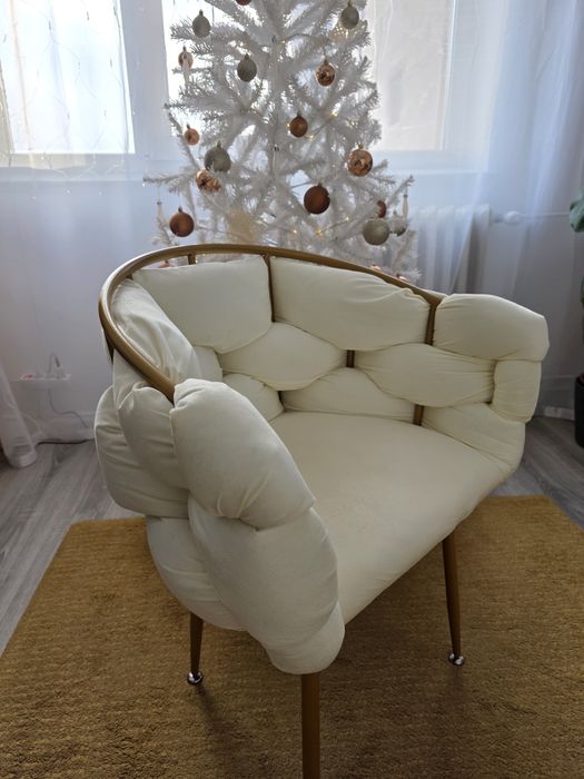 Scaun catifea bucatarie/dining/salon/hol ca NOU