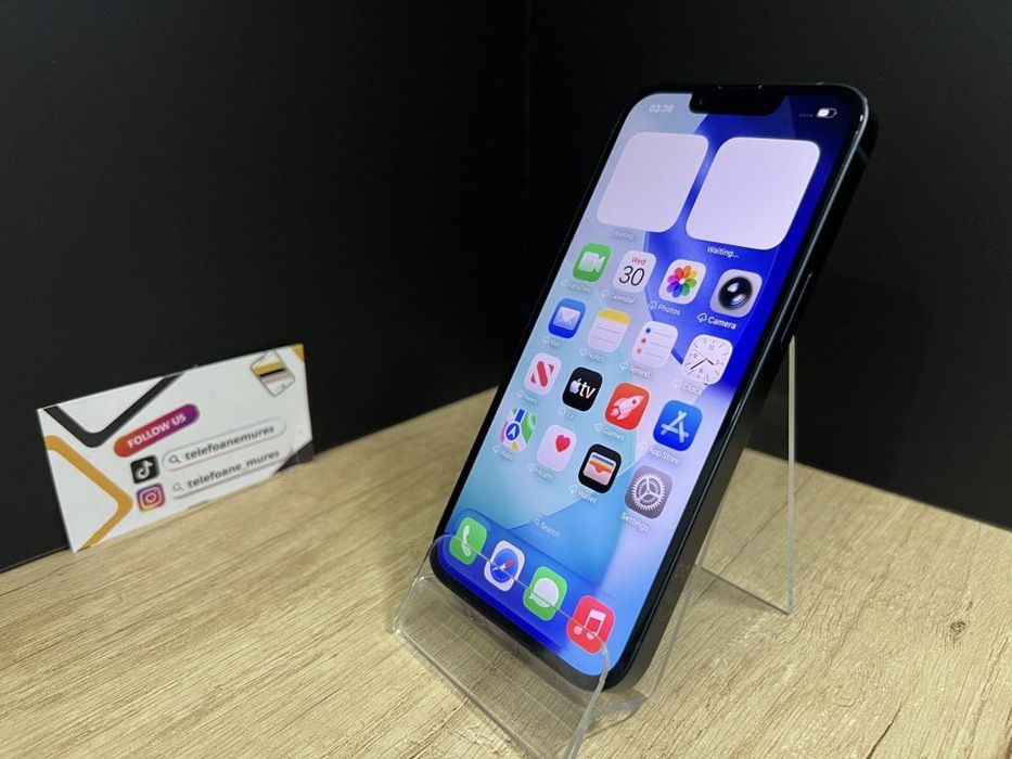 iPhone 14 128Gb Midnight Second-Hand 3 ani garanție, Telefoane Mures