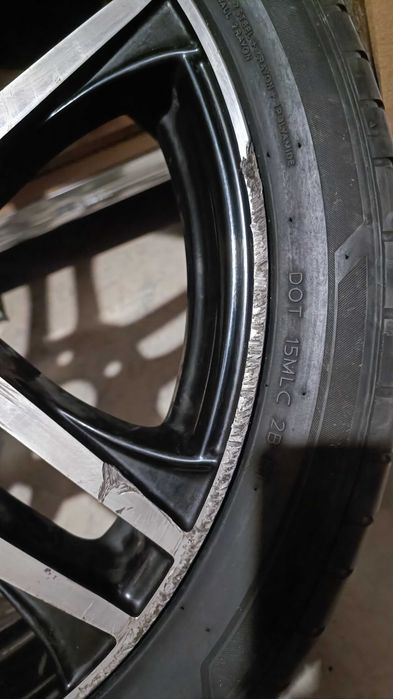 Оригинална джанта 19" MAM RS2 5x112 с гума Hankook 245/40/19 за Audi / VW / Mercedes