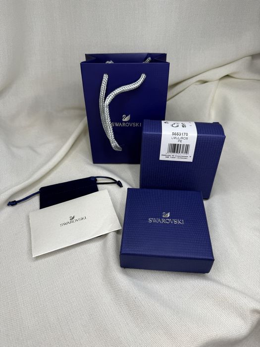 SWAROVSKI cercei INIMA matrix, argintiu, închizătoare cu protecție