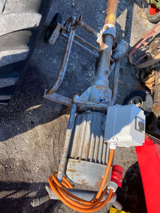 Mixer gunoi malaxor trifazic