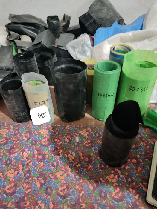 Atirgul pista pomidor bodiring uchun salafan paketlar