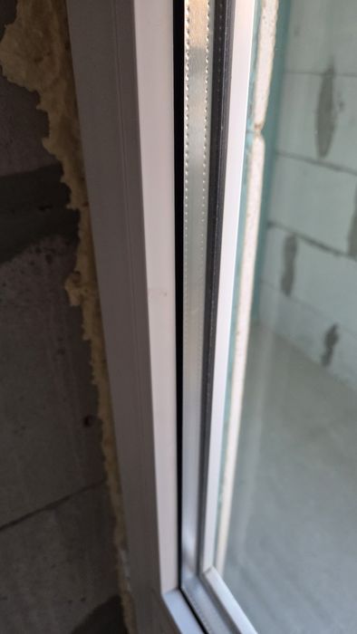 Балконное окно новое