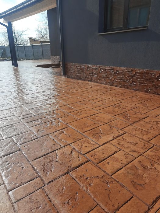 Beton amprentat de calitate...