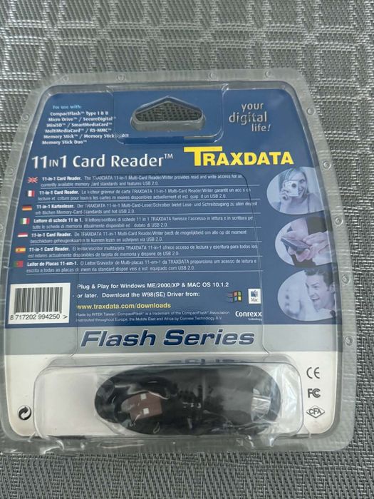 Четец за карти с памет Traxdata 11 in 1