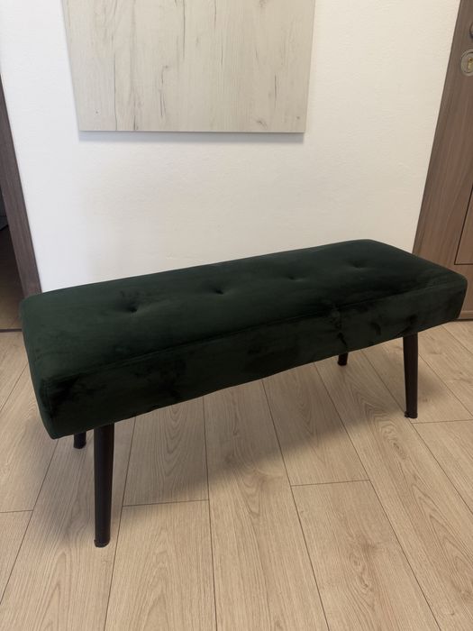 Bancuta tapitata verde smarald