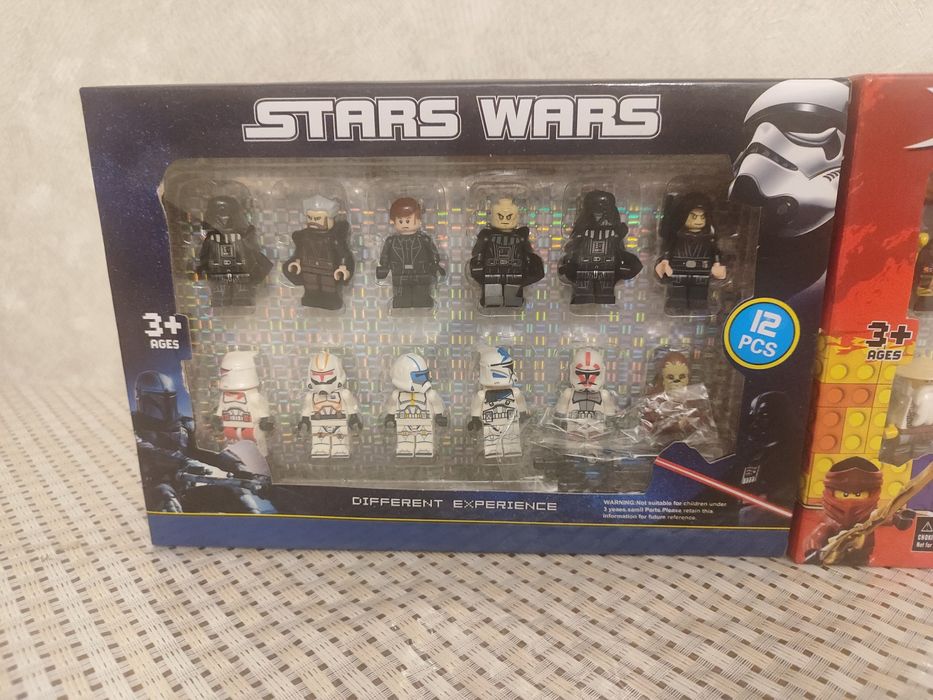 Фигурки Lego Star Wars и Ninjago