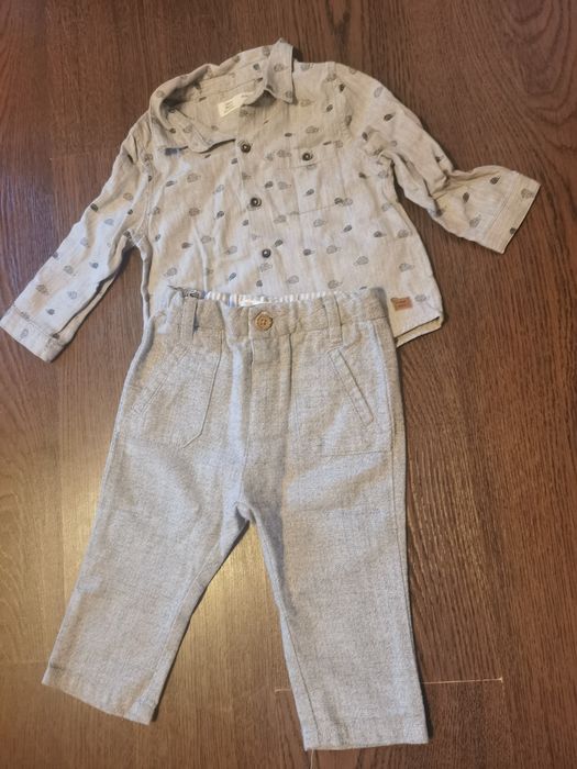 Set Zara Camasa cu pantalon mar 74
