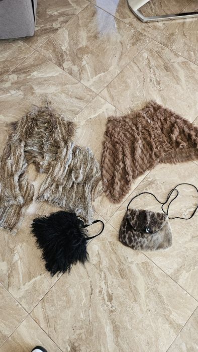 Шалове,яки естествен косъм лисица визон и др