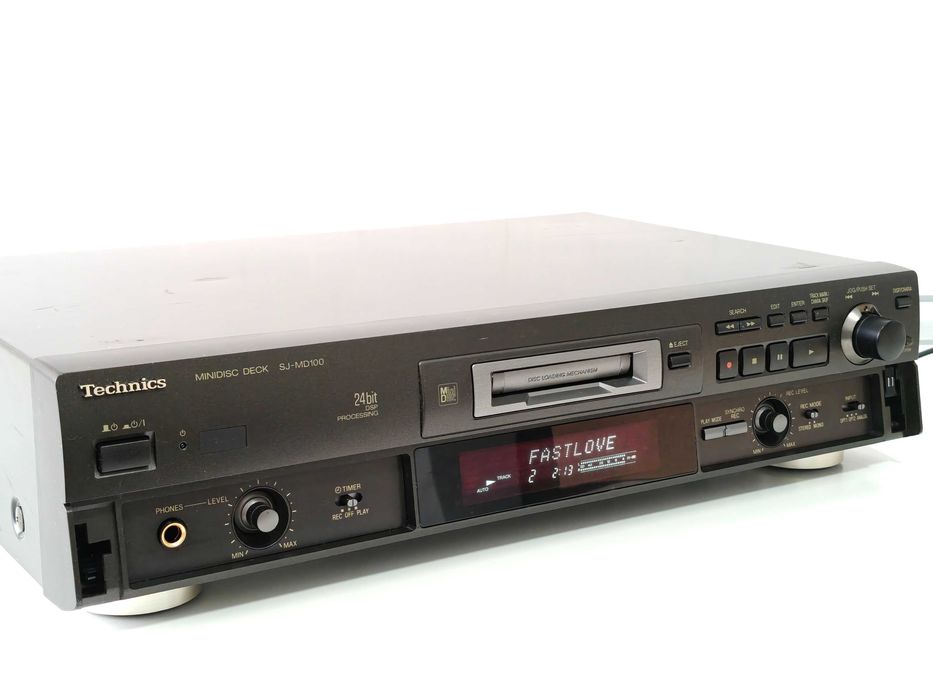 Minidisc Technics SJ-DM100 nu Sony Pioneer Teac