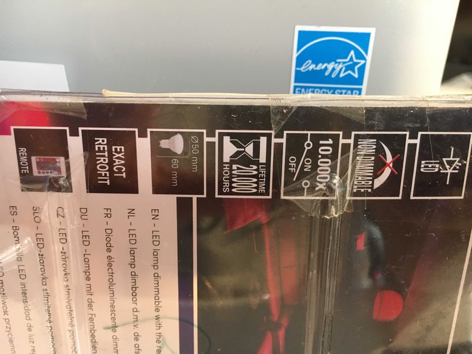 RGB Led лампа GK10