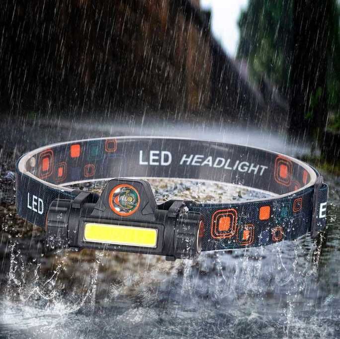 Промоция -53% ! LED фенер/челник за глава High power headlamp